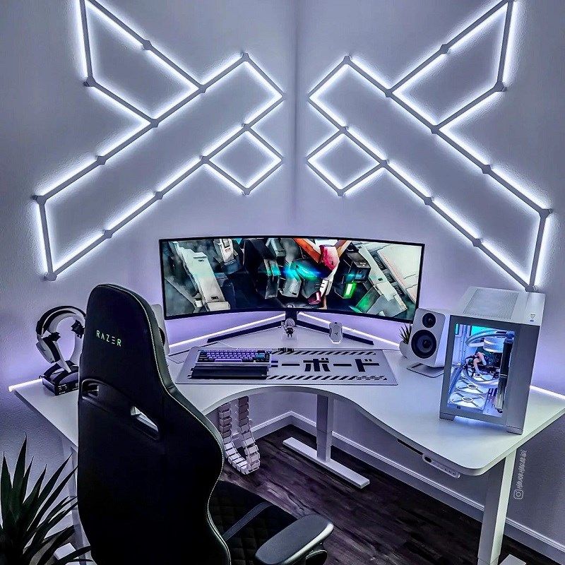 G幻彩拼接智能电竞声控LED氛围灯nnole星座灯拾音装饰奇光板