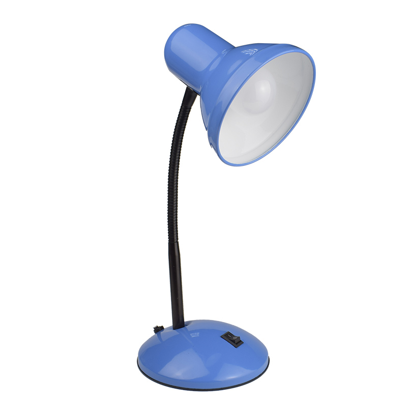 金属台灯护眼书桌大学生台灯卧室床头创意插电LED灯泡台灯E27螺口