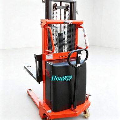 现货供应牛力电动叉车CTD1525半电动叉车堆车NIULI半自动堆垛车