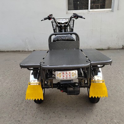 载重王电动三轮车大力神载货长跑王快餐拉客路霸电动车家用送货车