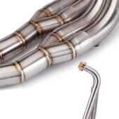 排气管 排气改装 追 连接管前段 回压鼓中段 赛 摩车改装