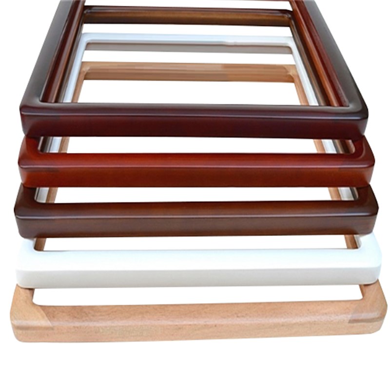 实木画框圆角框中式古典红木书画国画相框装裱定制