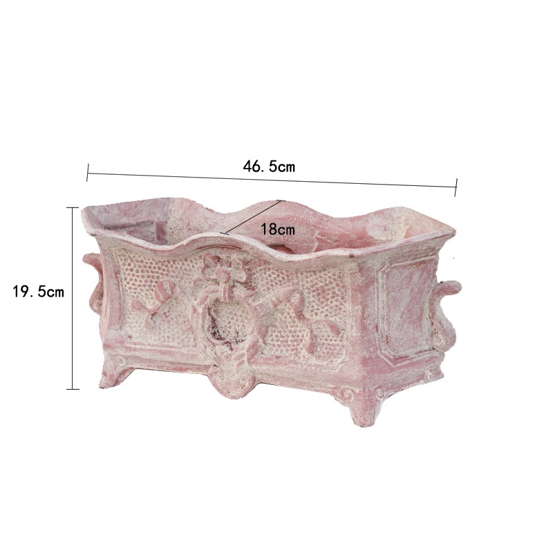 爱上花园铸铁盆器 in仿古长方花卉容器