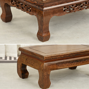 红木炕几飘窗小茶几炕几台实木质长方形茶台鸡翅木茶具底座架