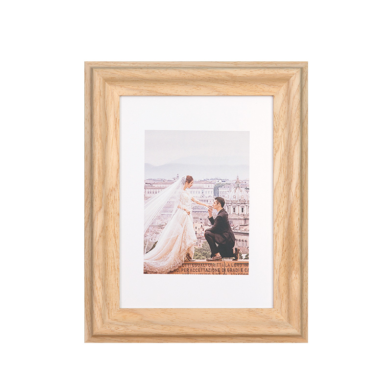 洗照片加相框定制实木画框装裱外框寸7寸寸寸挂墙摆台竖横