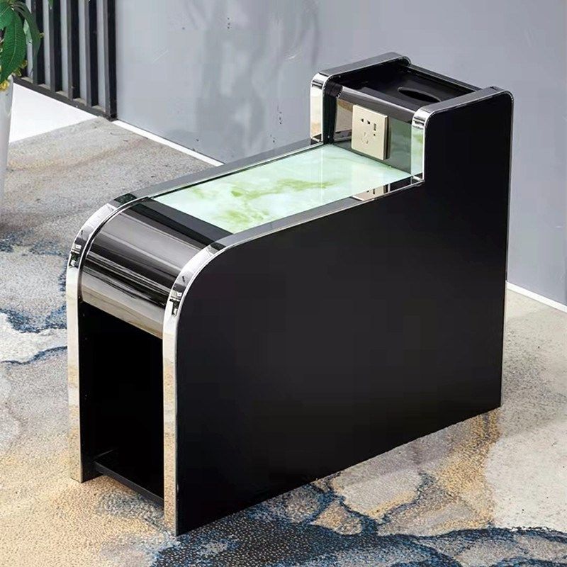 足浴沙发茶几台球室茶几桌修脚店沙发边柜浴室沐足会所足疗茶几柜