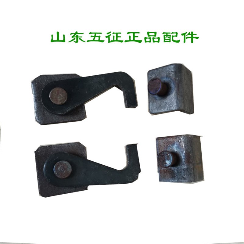 五征农用三轮车配件后门尾门改装后挡板侧开合叶 合页 开启钩