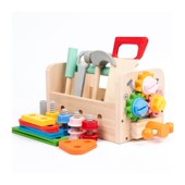 仿真修理工具箱宝宝动手拧螺丝生活动手多种益智拆装