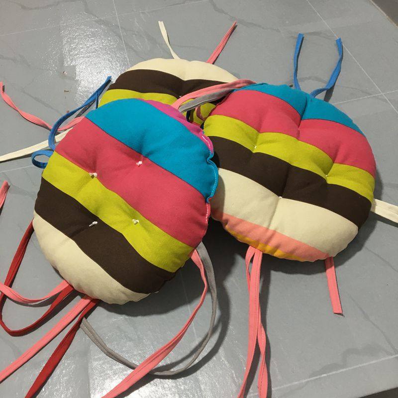 吧台椅垫圆形薄团加厚泡泡垫圆电脑垫子圆坐垫圆形椅子垫