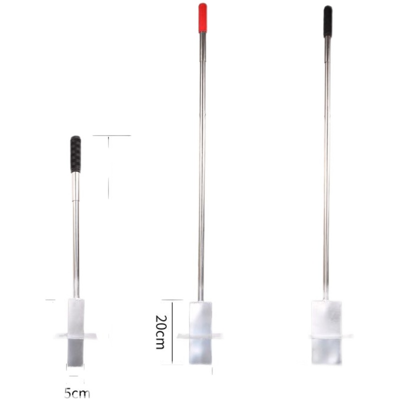 吸铁器强磁力拾铁器铝膜工具手动除铁器铁屑清理捡铁器伸缩式磁铁