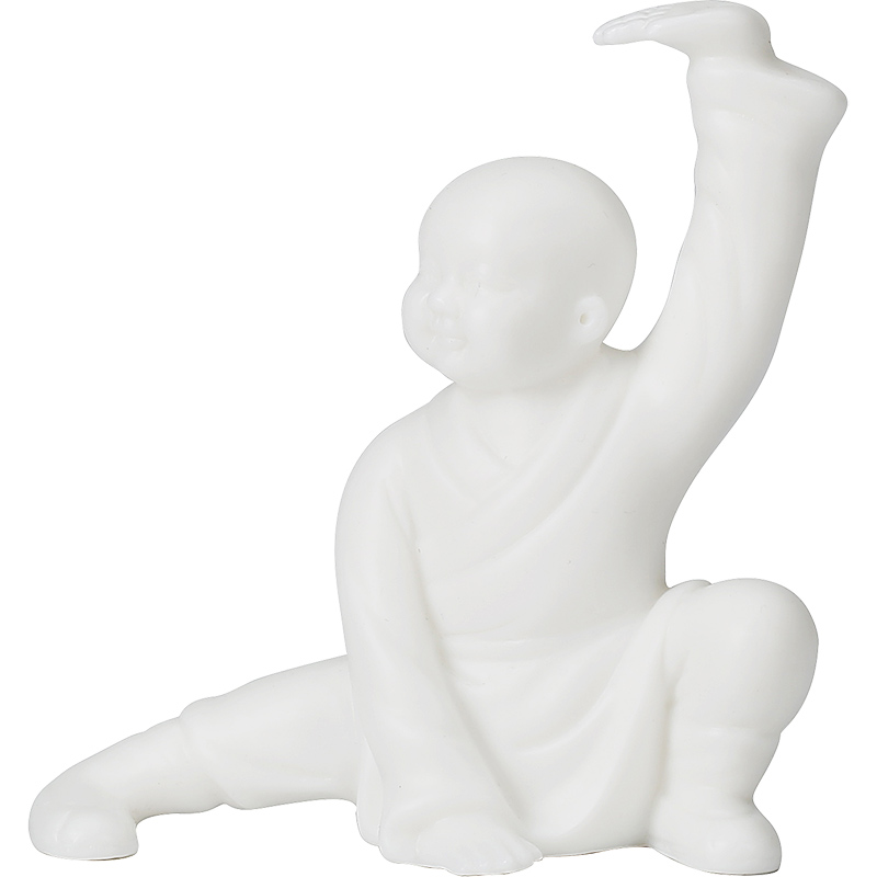 顶天立地小陶人造景花盆庭院盆景花园装饰摆件景观博古架家居饰品