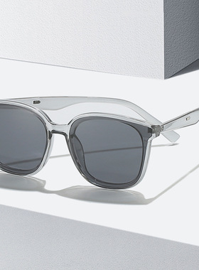 小红书抖音同款韩版GM方形时尚墨镜开车防眩光太阳镜出行遮阳眼镜