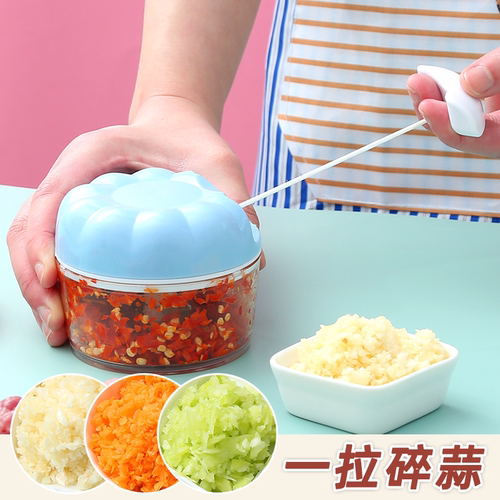 手动拉蒜泥神器压蒜器搅蒜器