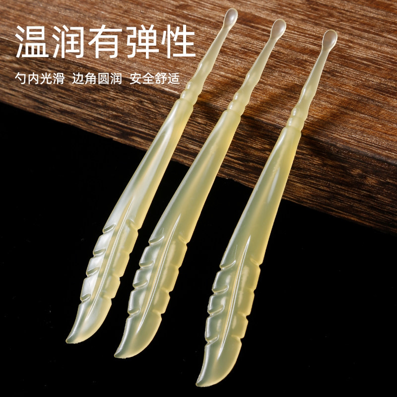 硅胶软头不伤耳儿童掏耳勺