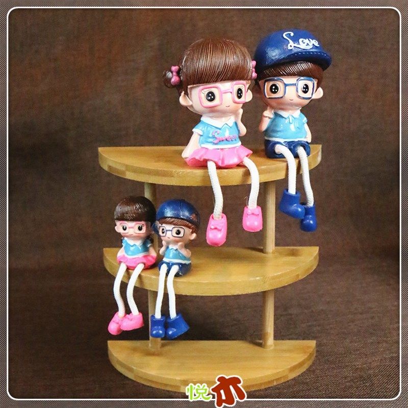 楠竹漆创意太阳镜墨镜陈列道具竹木质眼镜架子展示架橱窗装饰品