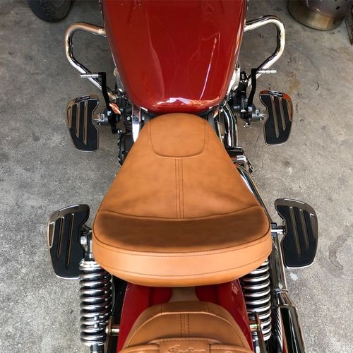 印第安侦察兵轻骑兵oe改装加大前脚踏前后大脚踏板总成防烫架