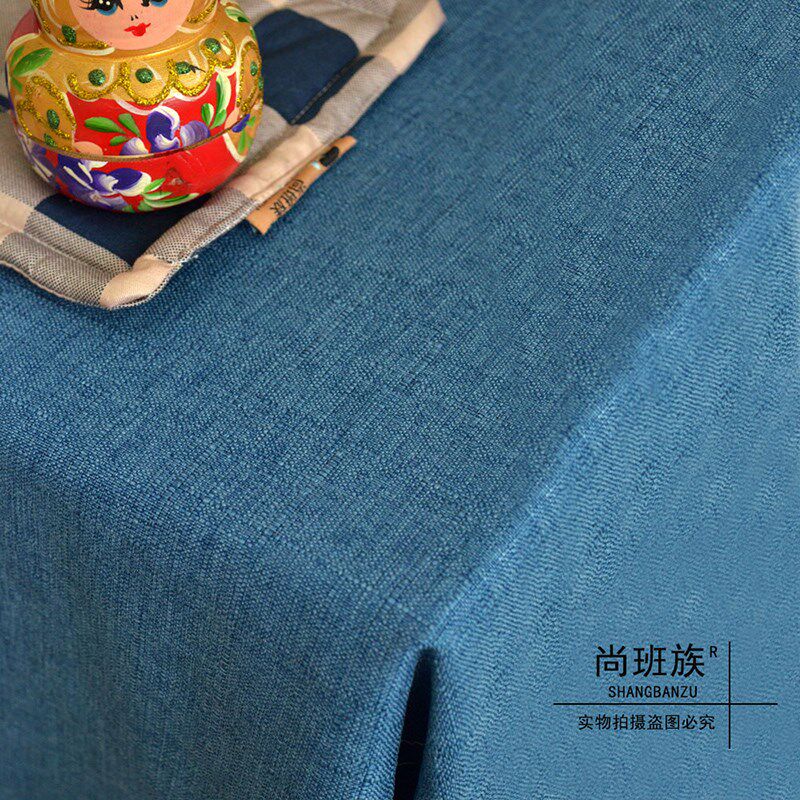 免邮尚班族棉麻亚麻日韩桌布盖布茶几布咖啡厅桌布