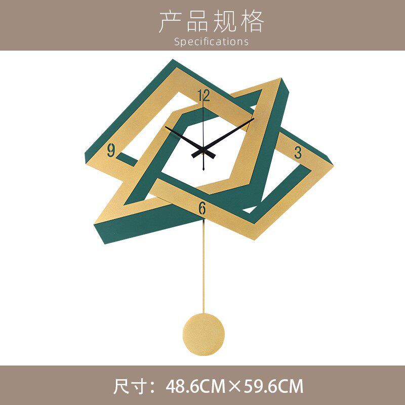 时钟挂钟客厅大号饰挂式石英钟现代钟创意静音钟表