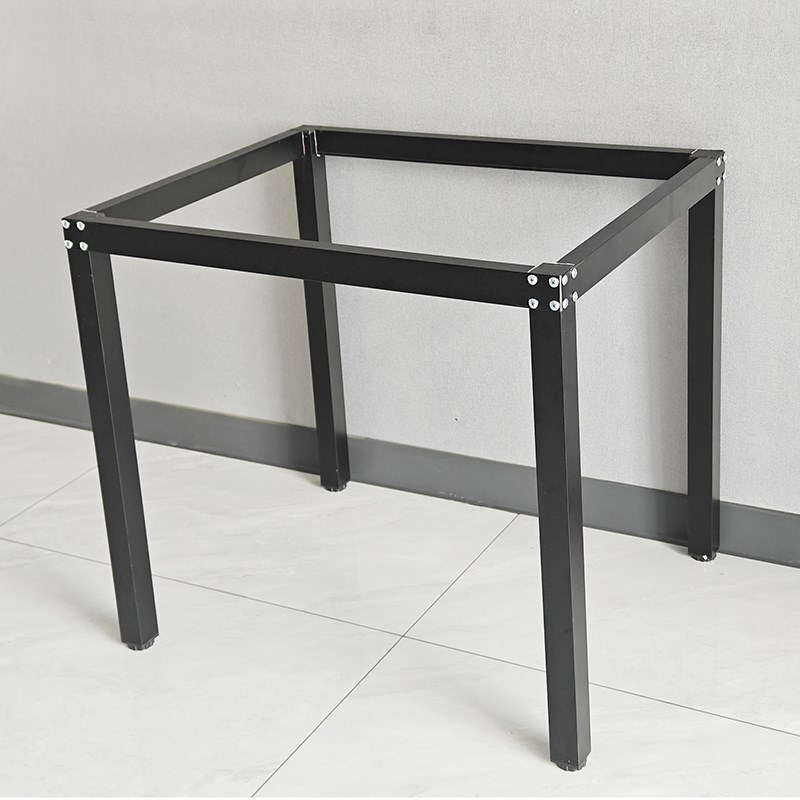 铝合金桌腿支架办公桌脚架岩板台架玻璃桌脚会议桌架子学习桌子腿