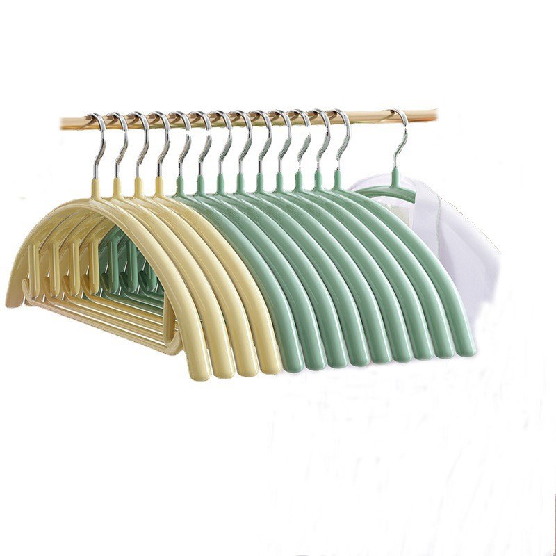彩虹衣架多功能无痕防滑卧室防肩角不起包家用晾衣撑衣柜加粗衣架