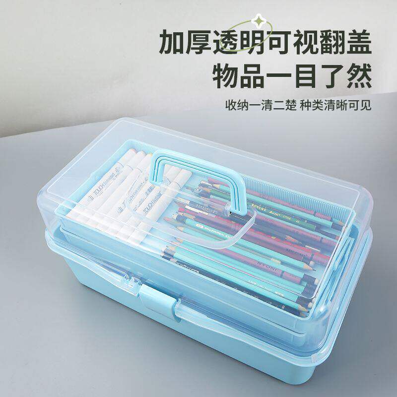 三层折叠分层设计分区收纳不杂乱