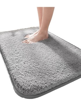 Bathrocom Super Thick Fluff Fiber Bath Mat Shower Room Rugs