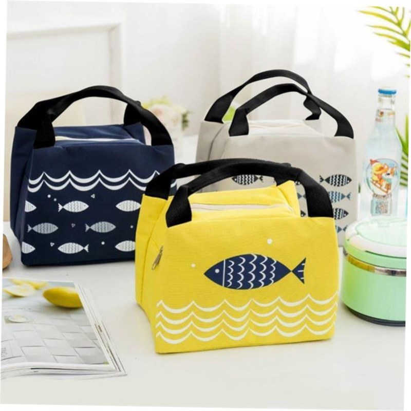 Portable Lunch Bag New Thermal Insulated LunPch Box Tote Coo