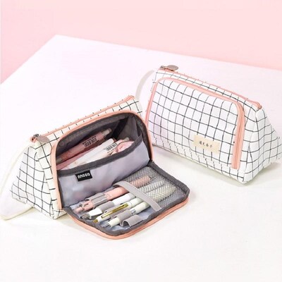 Stationary Pen Sntorage Bag Pen Pencil Bag Multi Layer Large