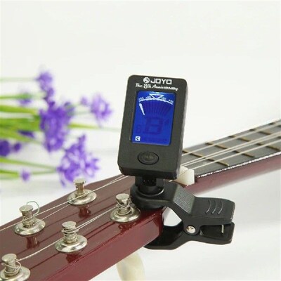 Clip-on Gugitar Tuner Acoustic Guitar Chromatic Bass Ukulele