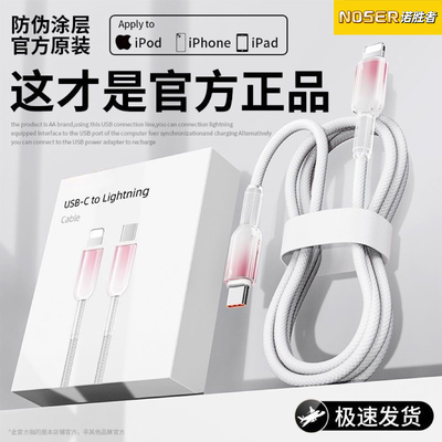 苹果PD30W冰晶编织快充线