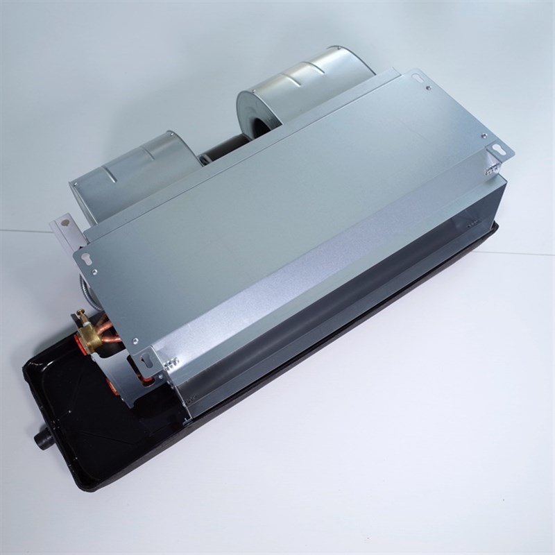 卧式暗装风机盘管冷暖型水空调家用宾馆工厂中央空调FPW煤改电