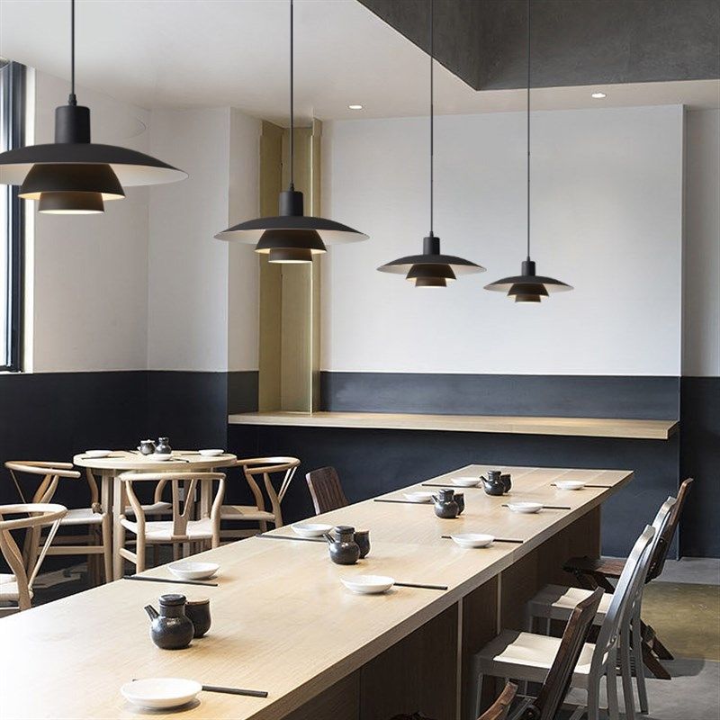 咖啡厅灯吊灯现代火锅店商用餐饮店吊灯餐桌岛台飞碟吊灯,家装灯饰光源,餐厅吊灯,淘宝优惠券,粉丝福利购,淘宝优惠卷