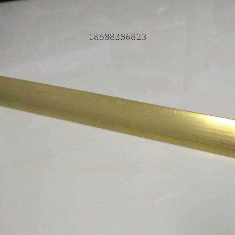 加厚5mm宽T型大理石楼梯防滑铜条 门口铜压条 半圆型补缝铜条