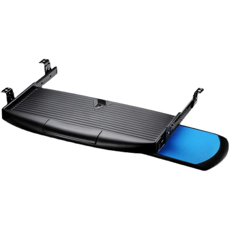 电脑桌键盘托架支架免打孔键盘托延伸板摆放架桌下放置架键盘架