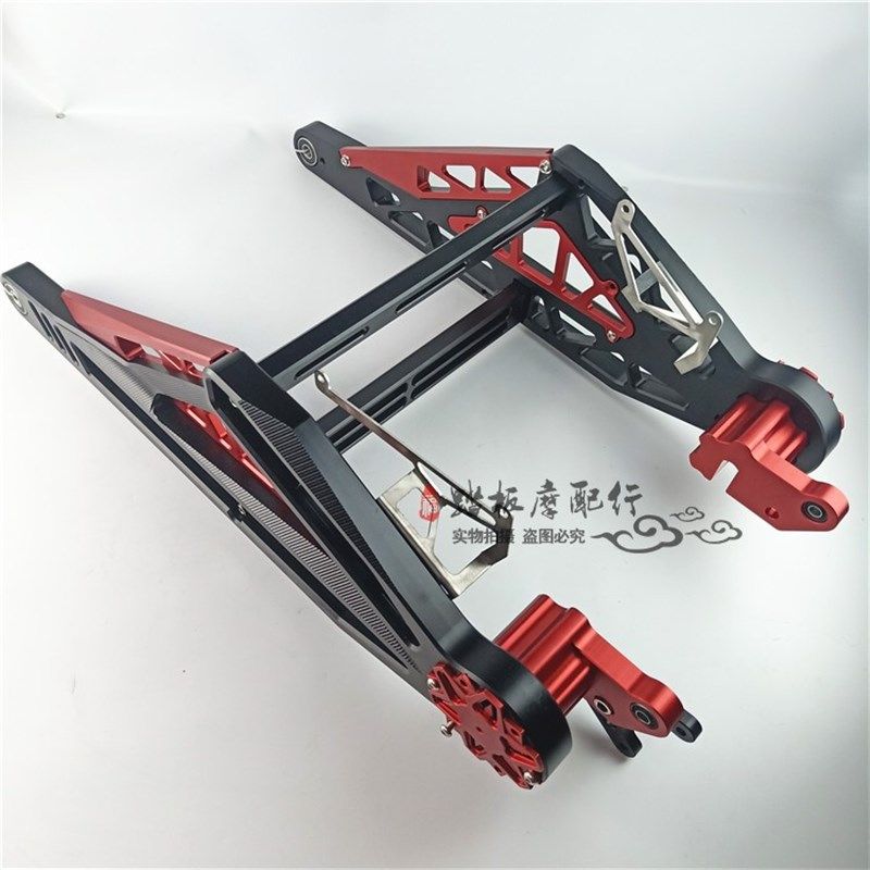 电摩莲花平叉鬼一战速劲战四代目小龟改装铝合金平叉