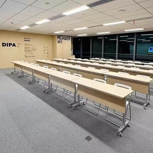 铝型材培训桌公司员工多人办公桌会议长桌多媒体电脑桌课桌