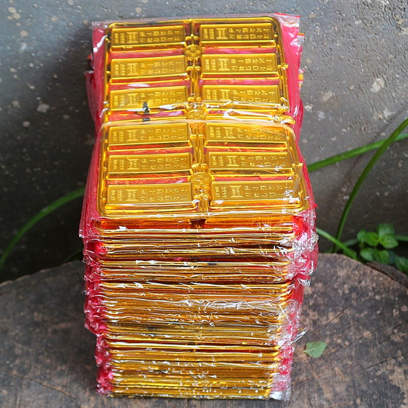 塑料金条银条一捆个