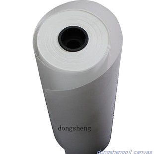 化纤油画布弱溶剂亚光油画布防水油画布喷绘布* g