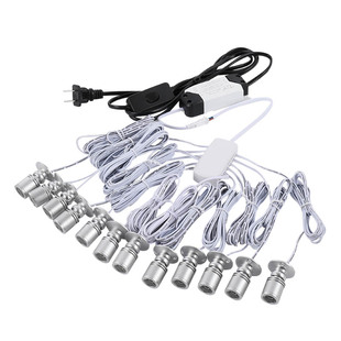 微型W小串联迷你珠宝展柜灯柜台展示灯微型明装酒柜