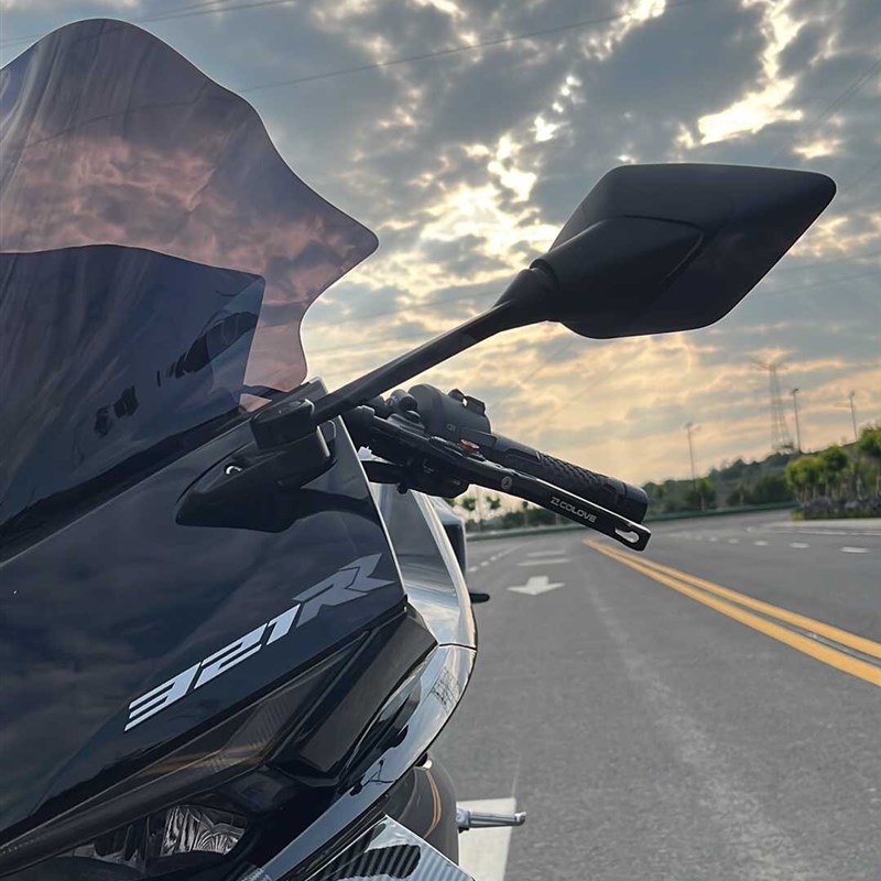 适用于凯越321RR风挡 竞技前挡风 改装加高款风挡玻璃镜片