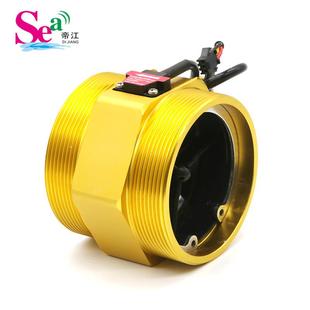 大管径工业用 DN80液体流量计水流量传感器3寸外牙金属涡轮流量计