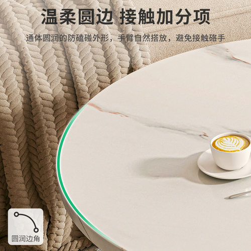 实木圆桌茶几卧室坐地边几客厅飘休闲小桌出租屋阳台小桌子