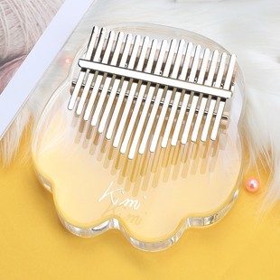 imi卡林巴拇指琴 水晶 卡灵巴猫爪初学者音巴林琴初学入门