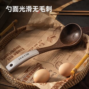 实木汤勺大号盛汤盛粥稀饭木汤勺长汤匙耐温喝汤木头勺子