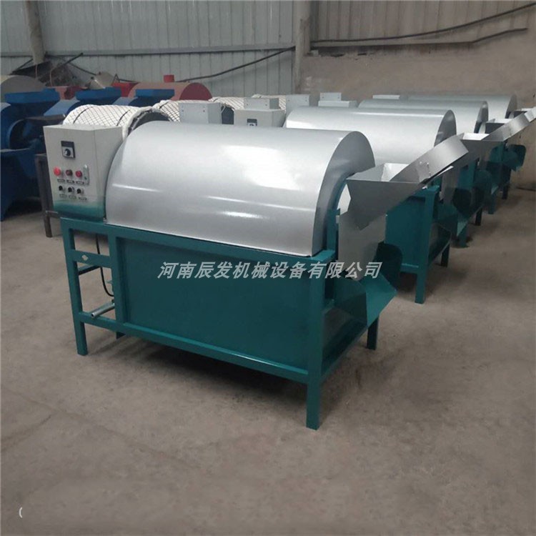 全自动大型瓜子炒货机 电加热滚筒炒料机 小型燃气芝麻油菜籽炒锅