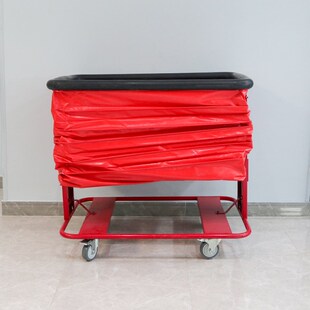 五彩帆蓝快递弹力框大拣型分拣弹力物流仓快库货车推商式物流框