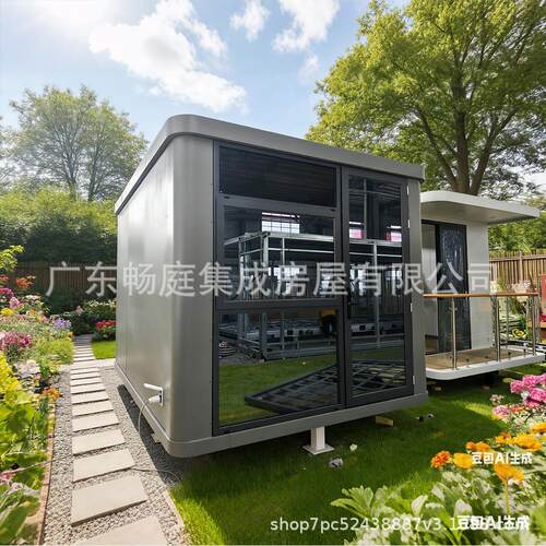 景区K歌房户外厨房苹果仓移动房一室一卫模块化室外庭院阳光房