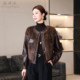 头层绵羊皮皮草短款 海宁真皮羽绒服女2025冬季 新款 外套羊皮毛一体