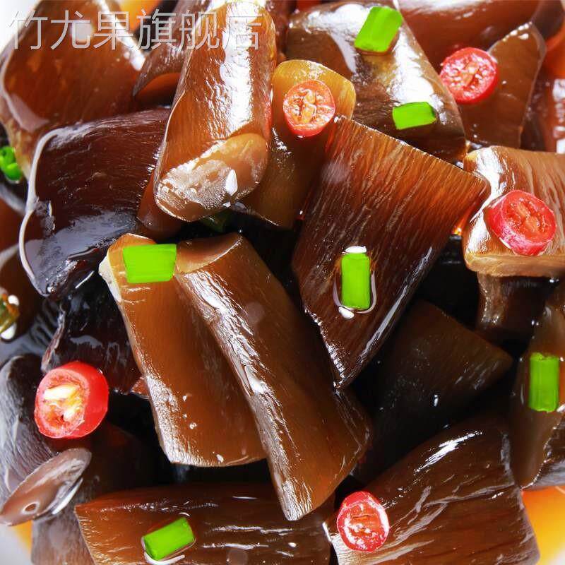 海带头海带根开袋即食香辣小零食包装湖南特产下饭菜咸菜