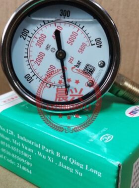 ZFYB珠峰压力表 耐震压力表 抗震压力表 60表面 油压表 径向YN60